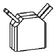 Исполнение щетки К6-8 Исполнение щетки К6-8