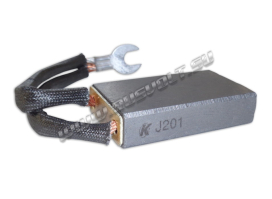 Электрощетка крановая J201 (М1, М1А) 12,5х32х50 К1-3 - Китай Электрощетка крановая J201 (М1, М1А) 12,5х32х50 К1-3 - Китай