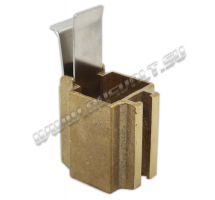 Щеткодержатель CRA-RV 25х32 латунь (аналог Schunk, Mersen (Carbon Lorraine), Siemens, Pantrac, Lampar, Carls Elektrotechnik, Carbex и Rekofa) - чертеж 1РВ.100.259-1 ГЧ Щеткодержатель CRA-RV 25х32 латунь (аналог Schunk, Mersen (Carbon Lorraine), Siemens, Pantrac, Lampar, Carls Elektrotechnik, Carbex и Rekofa) - чертеж 1РВ.100.259-1 ГЧ