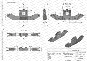 Чертеж щеткодержателя DRDS-RV 2/8x16 - 1РВ.100.274 ГЧ Чертеж щеткодержателя DRDS-RV 2/8x16 - 1РВ.100.274 ГЧ