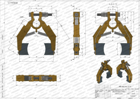 Чертеж щеткодержателя SKA-RV 10х25 d=16 мм, L=66 мм - тип 1 - чертеж 1РВ.100.246-5 ГЧ Чертеж щеткодержателя SKA-RV 10х25 d=16 мм, L=66 мм - тип 1 - чертеж 1РВ.100.246-5 ГЧ