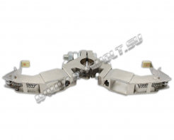 Щеткодержатель TIKZ 2f-RV 2/20x25 (аналог Schunk, Mersen, Carbone Lorraine, Siemens, Pantrac, Lampar, Rekofa) - чертеж 1РВ.100.372 ГЧ Щеткодержатель TIKZ 2f-RV 2/20x25 (аналог Schunk, Mersen, Carbone Lorraine, Siemens, Pantrac, Lampar, Rekofa) - чертеж 1РВ.100.372 ГЧ