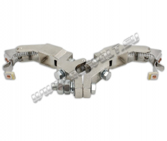 Щеткодержатель TIKZ 2f-RV 2/20x25 (аналог Schunk, Mersen, Carbone Lorraine, Siemens, Pantrac, Lampar, Rekofa) - чертеж 1РВ.100.372 ГЧ Щеткодержатель TIKZ 2f-RV 2/20x25 (аналог Schunk, Mersen, Carbone Lorraine, Siemens, Pantrac, Lampar, Rekofa) - чертеж 1РВ.100.372 ГЧ