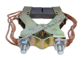 Щеткодержатель типа МТ 16х40 или МТ 16х50 - чертеж 1РВ.100.150 ГЧ