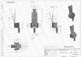 Чертеж пружины (прижимного устройства) BUng-RV 25x32 для щеткодержателя - чертеж 1РВ.100.352 ГЧ Чертеж пружины (прижимного устройства) BUng-RV 25x32 для щеткодержателя - чертеж 1РВ.100.352 ГЧ